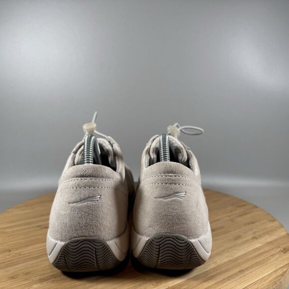 S Dansko Honor Sneakers Grey Suede Elastic Laces Women’s Size EU 37 US 6.5-7 - Picture 4 of 8